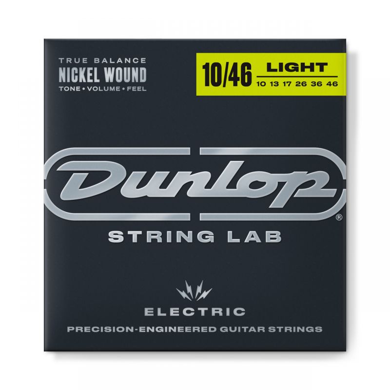 Набор струн DUNLOP DEN1046 NICKEL WOUND ELECTRIC GUITAR STRINGS (10-46)